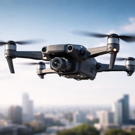 drone-vol-ciel-batiments-urbains