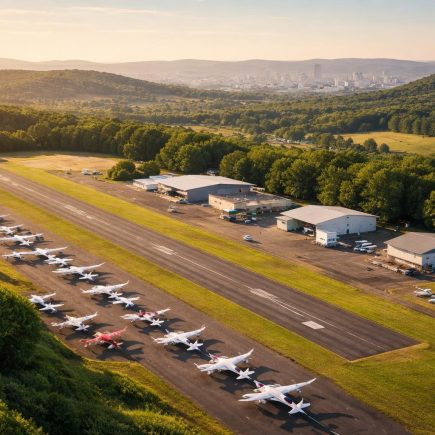 aerodrome-avions-verdure-collines-urbain