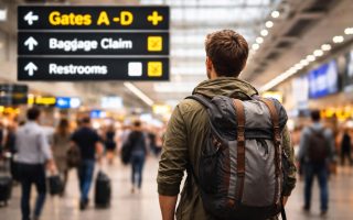 voyageur-sacados-aeroport-panneaux-electroniques
