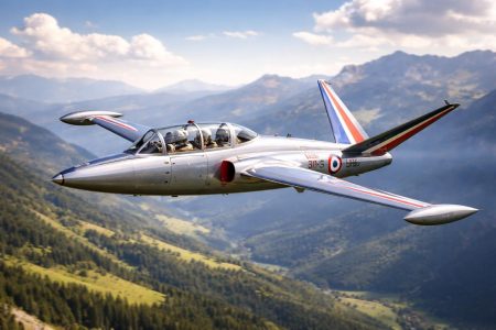 fouga-magister-vol-ciel-nuages